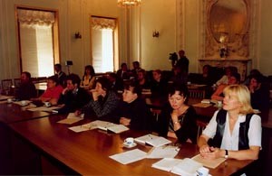 руководители и сотрудники Торгово промышленной палаты Санкт Петербурга на встрече с Кеном О доннелом