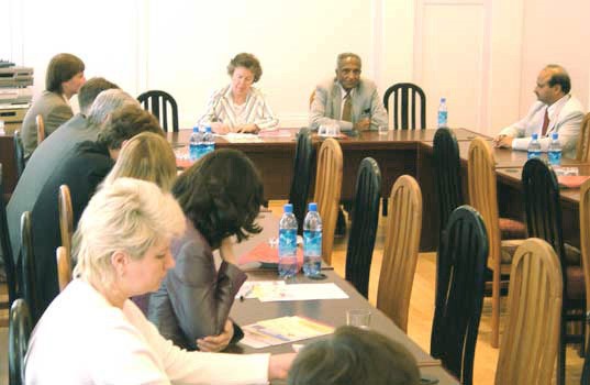 участники встречи в нотариальной палате г. Санкт-Петербурга