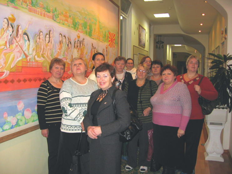 мудрость в действии сотрудники ПНИ №2 в Центре Брахма Кумарис