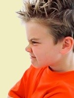 сердитый мальчик